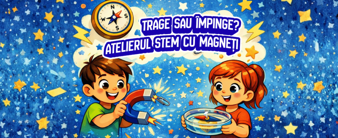Trage sau Împinge? Atelier STEM cu Magneți