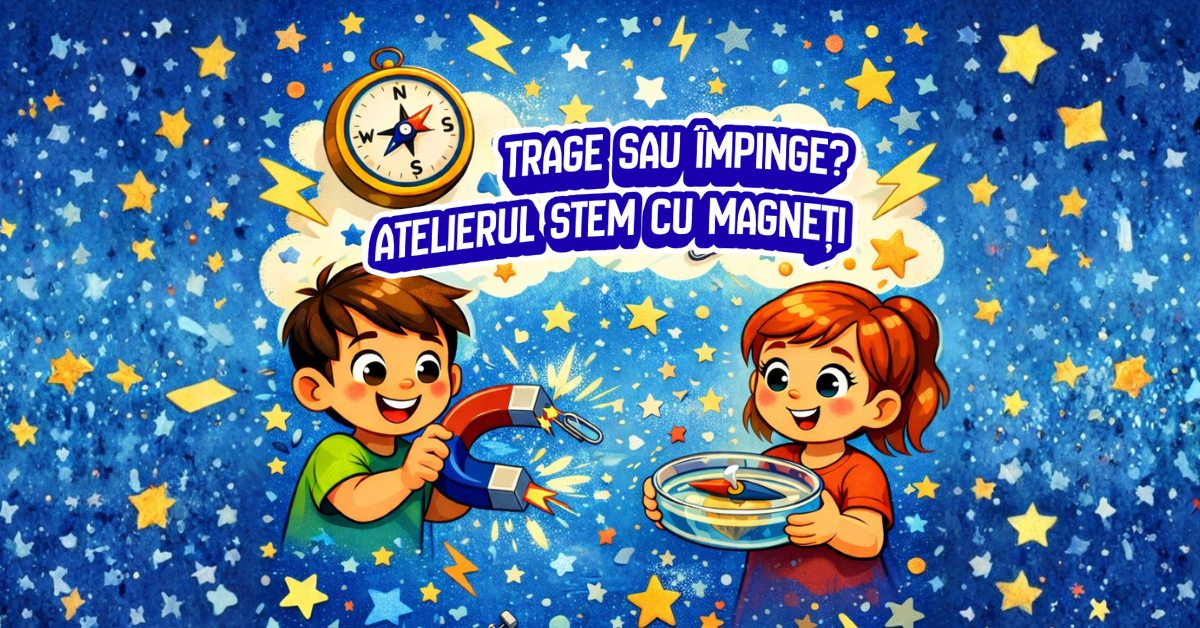 Trage sau Împinge? Atelier STEM cu Magneți